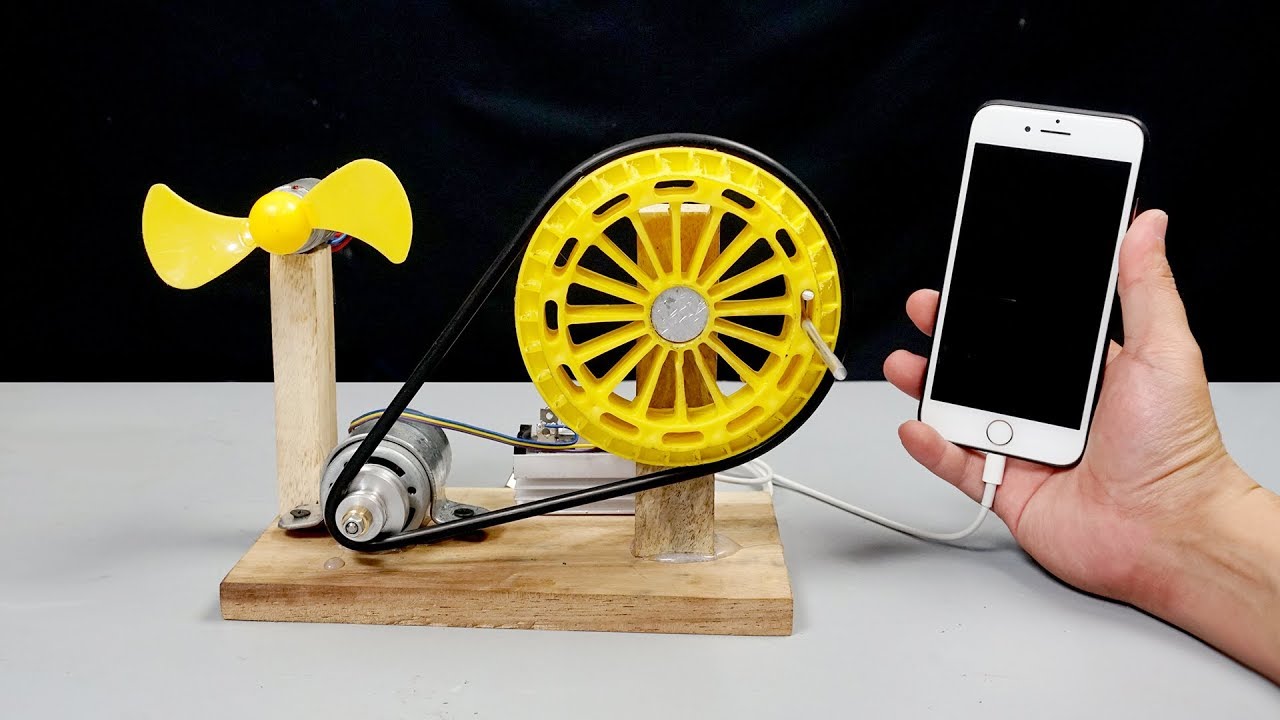 Como Hacer Un Cargador De Teléfono Móvil - Generador Electrico Casero
