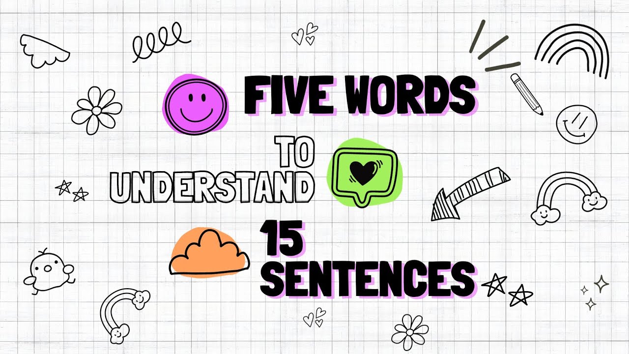 Learn 5 Afrikaans Words to Understand 15 Sentences