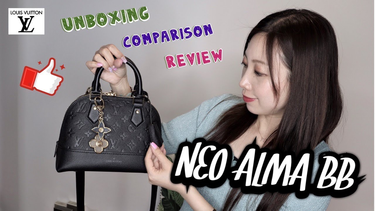 🥰 LOUIS VUITTON 2019 NEO ALMA BB in Black Colour | REVIEW, MOD SHOTS, COMPARISON UNBOXING M44832