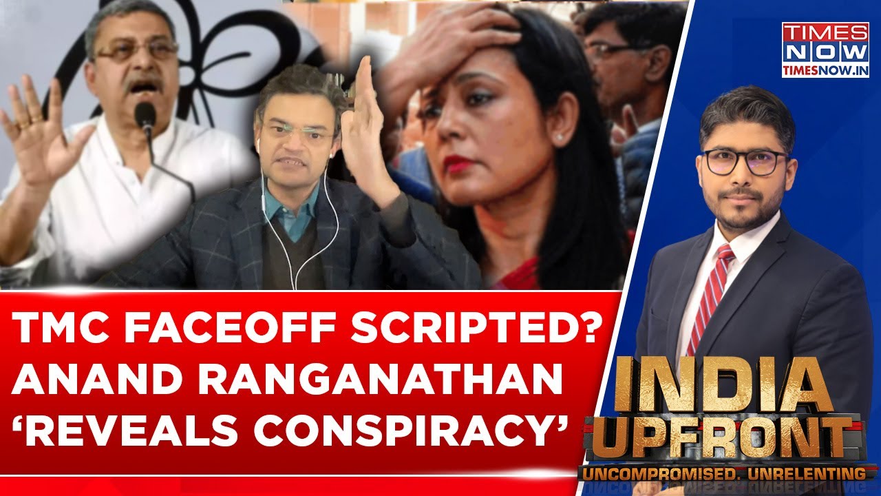 TMC Drama A Conspiracy? Anand Ranganathan Drops Bombshell On Mahua Moitra -Kalyan Banerjee Clash