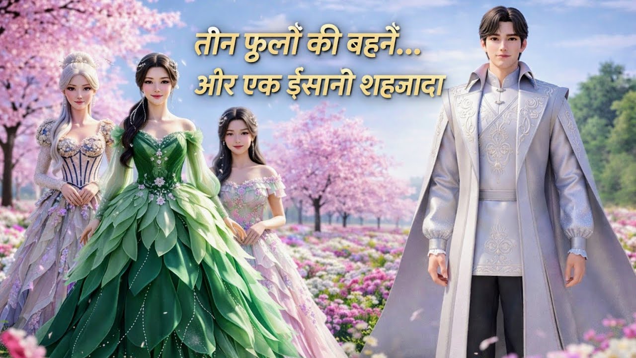 तीन फूलों की बहनें… और एक इंसानी शहज़ादा | जादुई प्रेम कहानी | Shafquat AI Stories