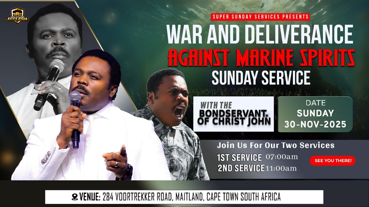 Praise and Worship at SRE— 2nd Service | War & Deliverance Against Marine Spirits