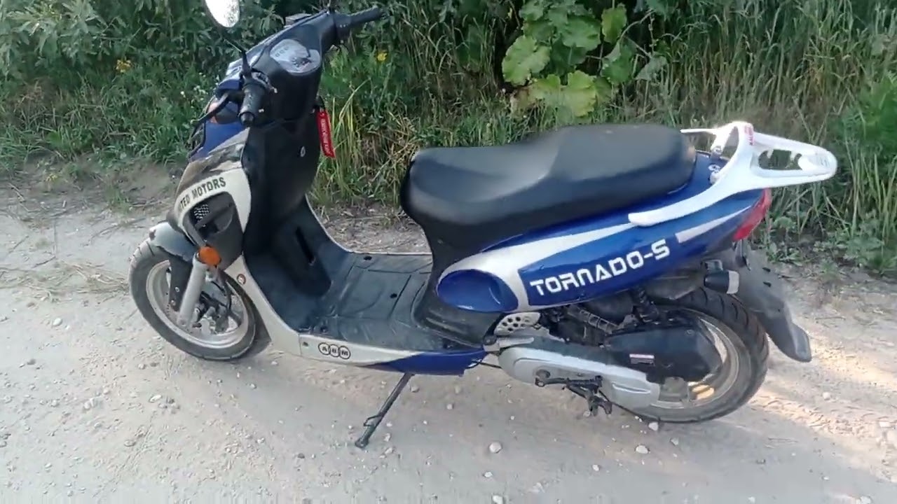 Обзор на скутер abm tornado-s 50cc 2t.