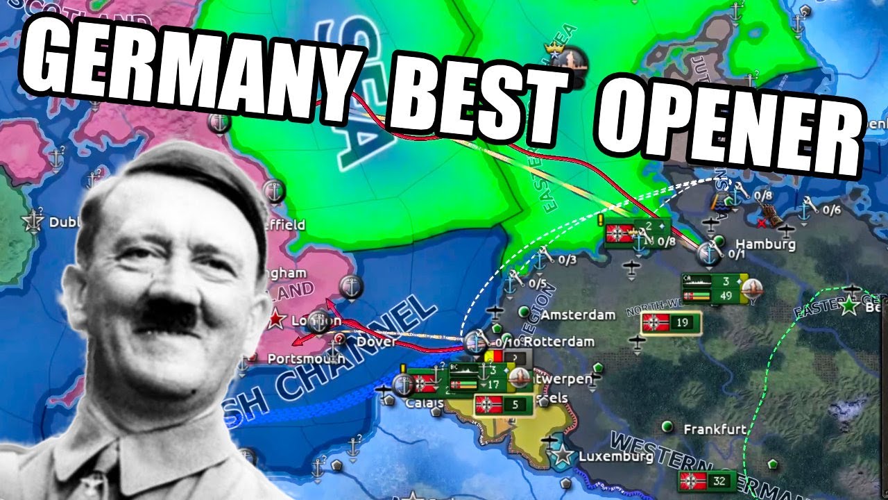 Best Germany Opener for Hearts of Iron 4?