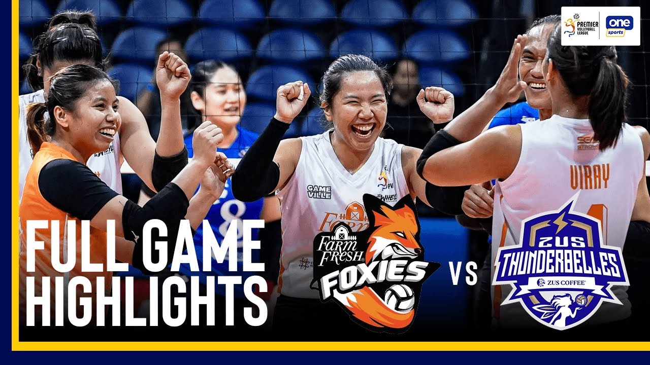 FARM FRESH vs ZUS COFFEE | FULL GAME HIGHLIGHTS | 2024-25 PVL ALL-FILIPINO CONFERENCE | DEC. 5, 2024