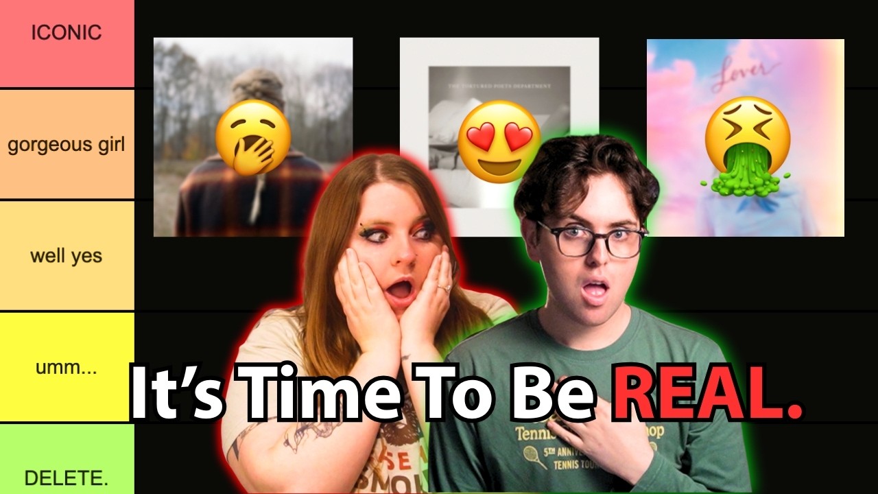 Brutally Honest Taylor Swift Album Rankings 😬