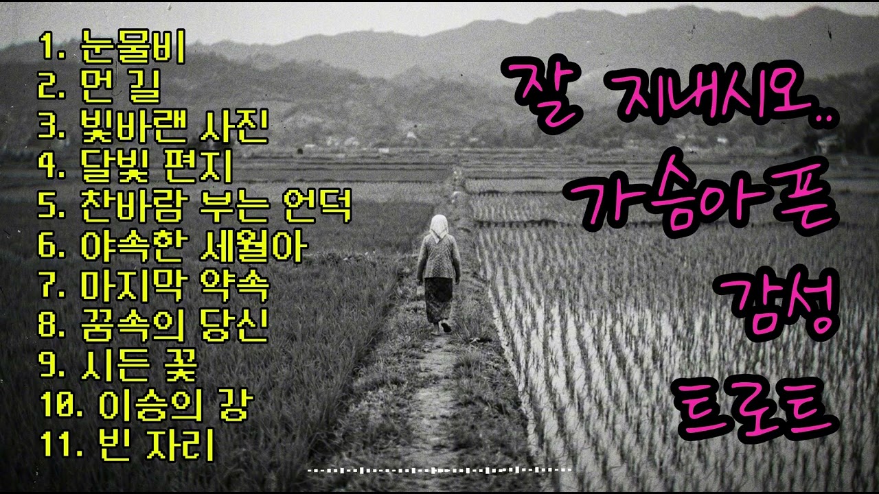 [트로트 메들리] | 잘지낸다고 거짓말이라도 해다오 | 감성 트로트 |