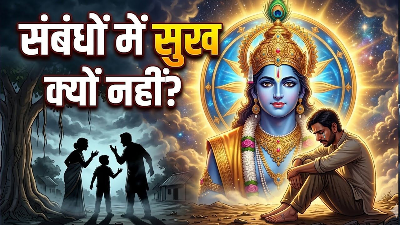 संबंधों में सुख क्यों नहीं मिलता? जानिए कृष्ण का रहस्य Krishna Motivation Mantra Se Manzil