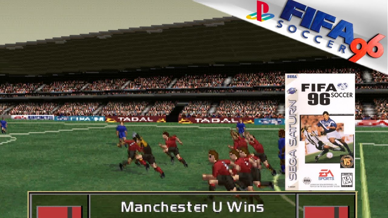 FIFA Soccer 96 PS1 Gameplay