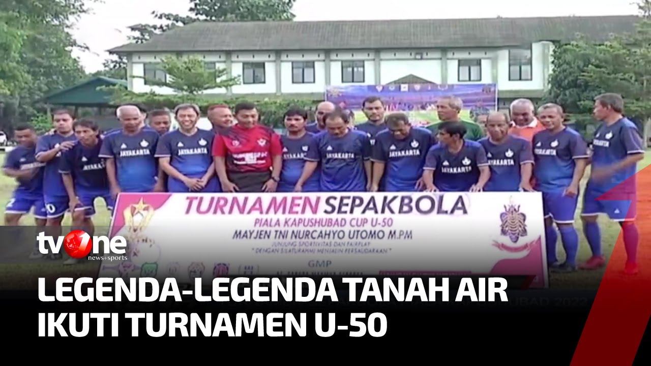 Turnamen U-50 Dimeriahkan Sejumlah Legenda Sepakbola Nasional | Kabar Arena tvOne