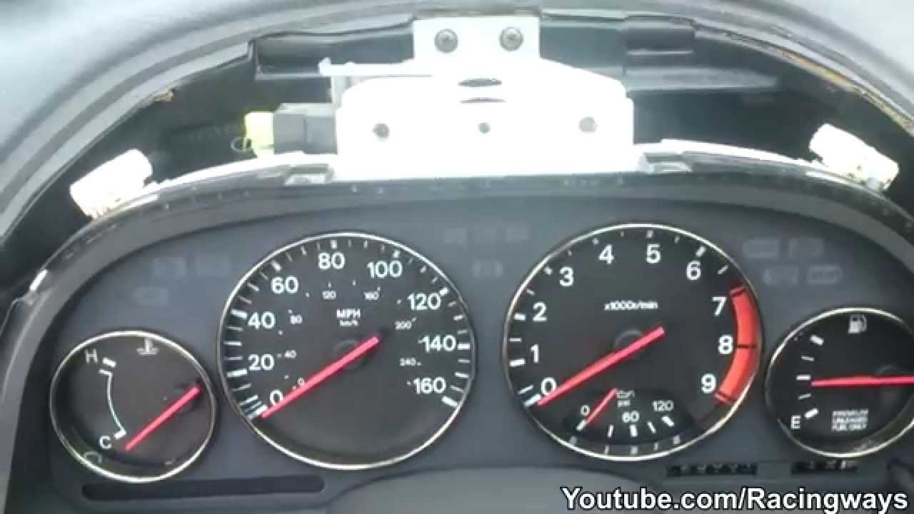 How to Remove Instrument Gauge Cluster - 300ZX