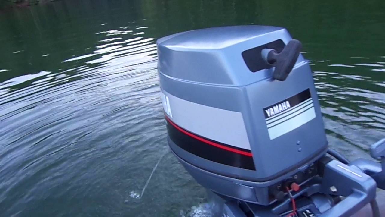 Yamaha 30 HP on Jon boat. Lake test.