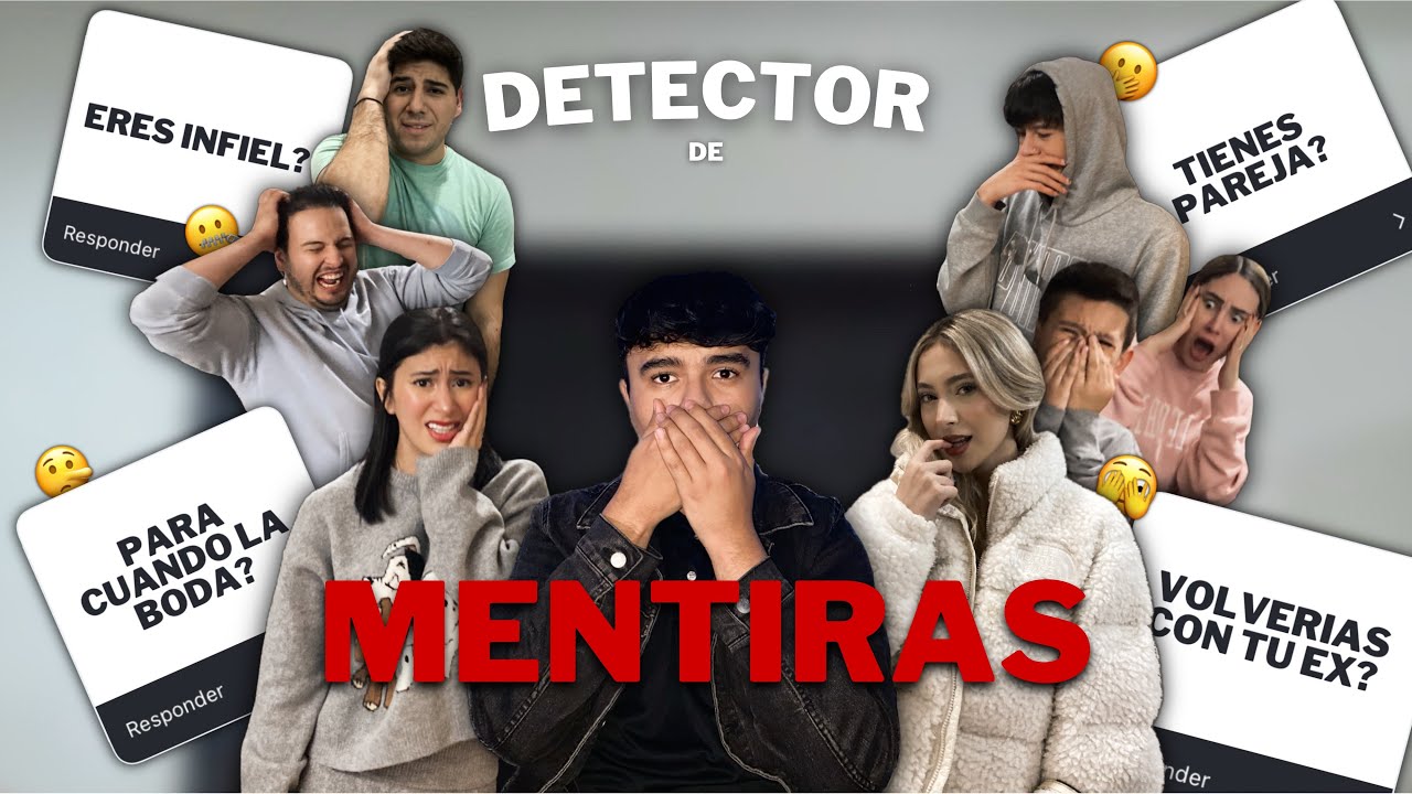 SOMOS MENTIROSOS *detector de mentiras* |Marc0s @HermanasJM @losmolinaoficial @alanmejiamx