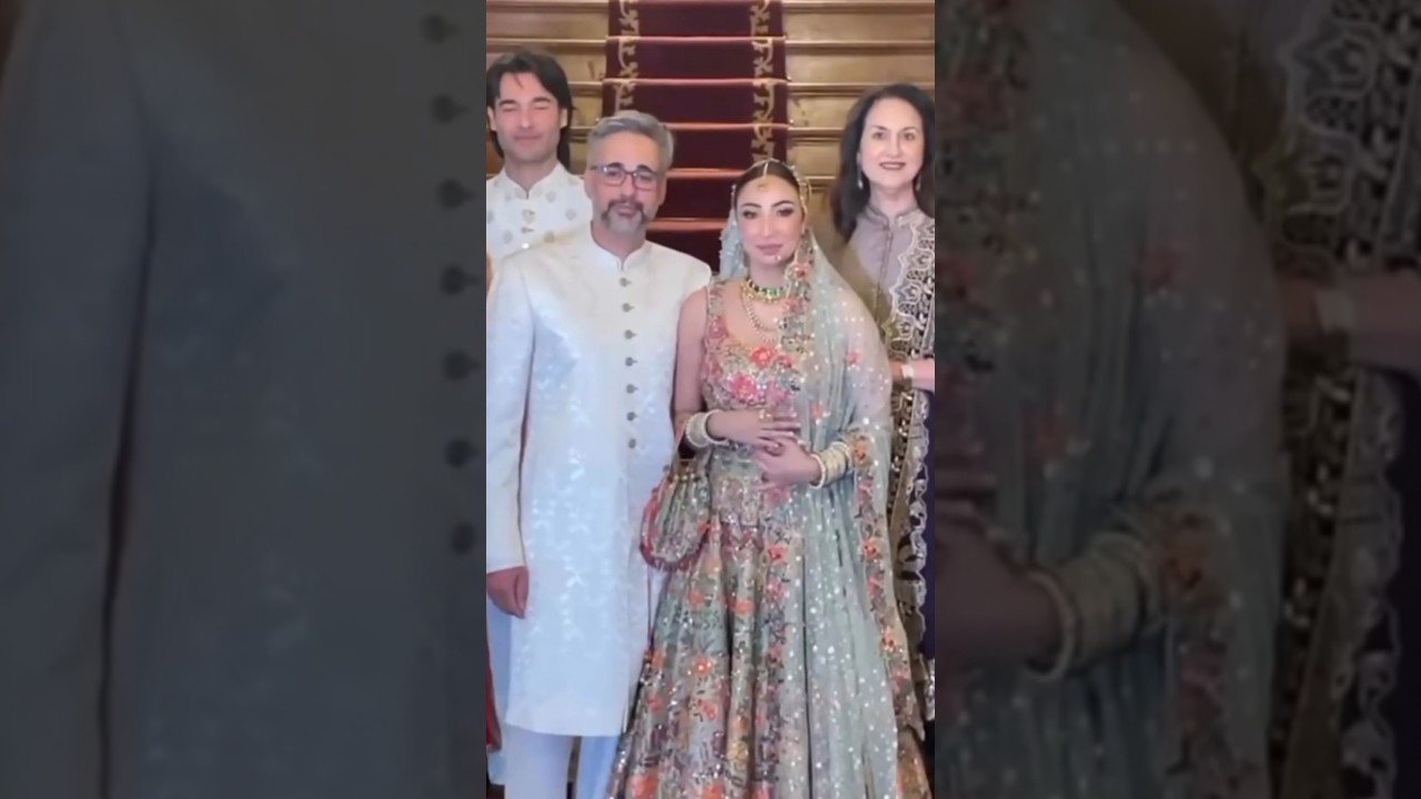 Anoushay ashraf wedding Gorgous pictures#showbizworld #shorts#shortsviral