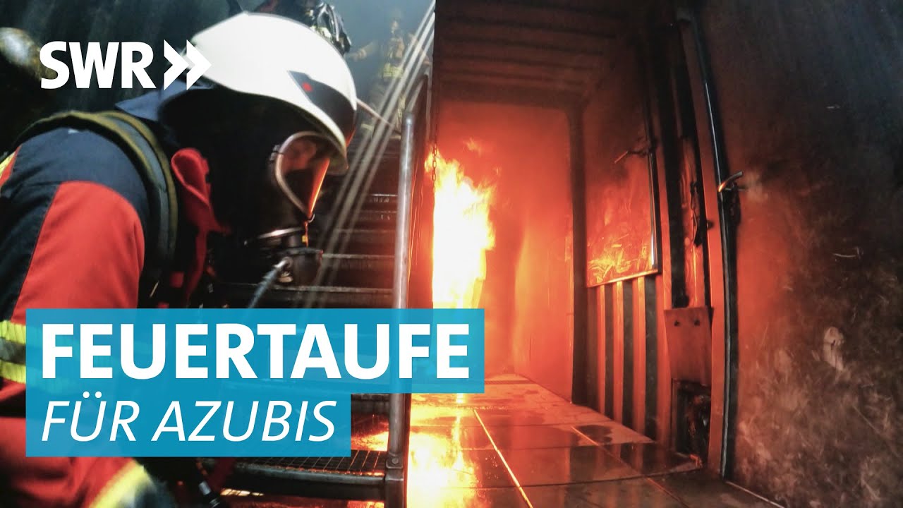 Feuerwehr-Ausbildung: So werden Einsätze und Feuer löschen trainiert