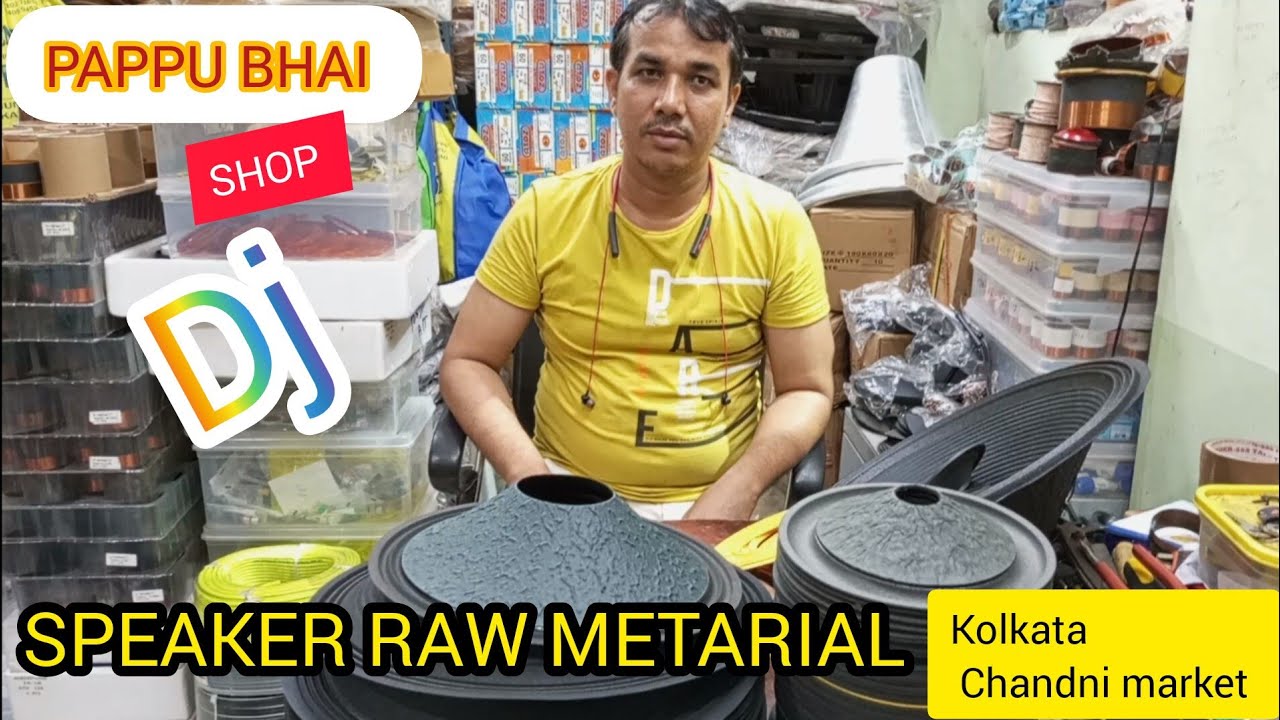 NAAZ ENTERPRISE SPEAKER RAW METARIAL