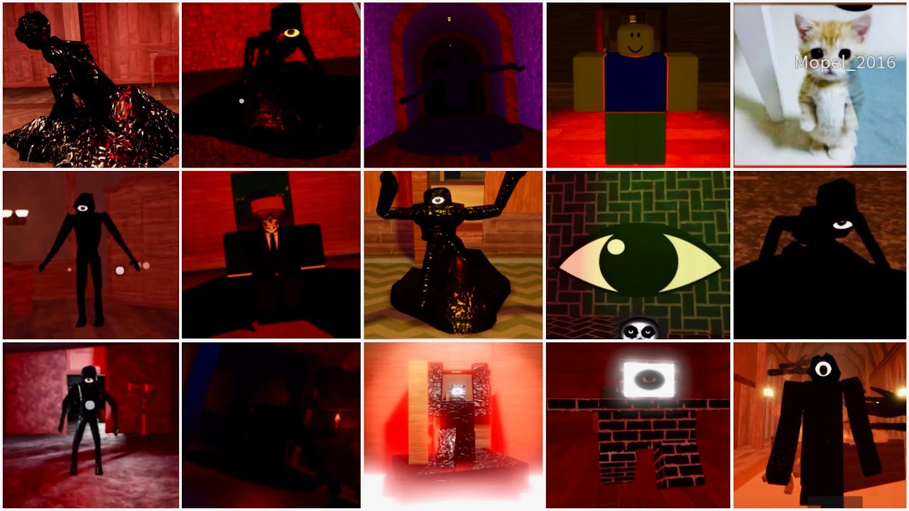 [ROBLOX]Doors Seek Chase VS 19 Other Fanmade Doors Seek chase 