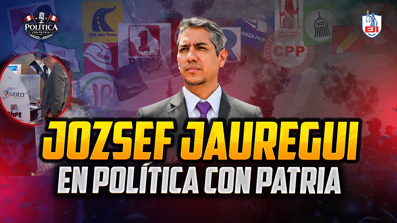 🔴En vivo |  Jozsef Jauregui candidato a diputado por el Partido Morado