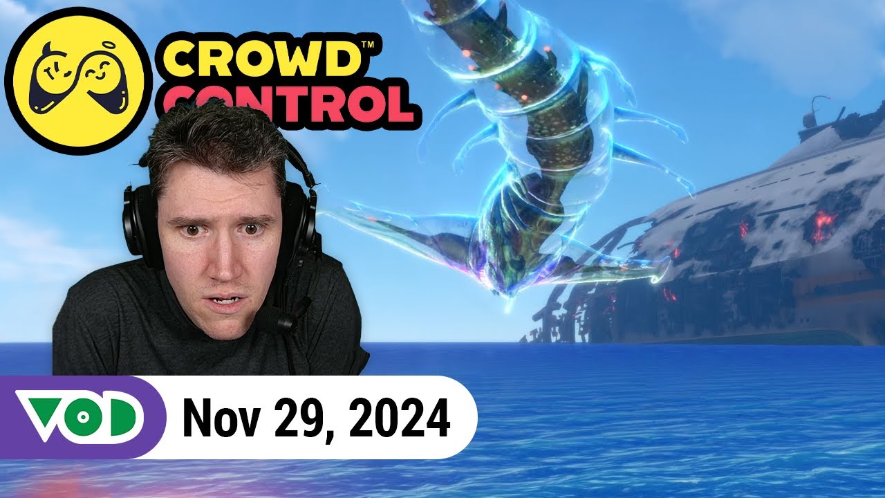 Subnautica Crowd Control | VOD 11.29.24