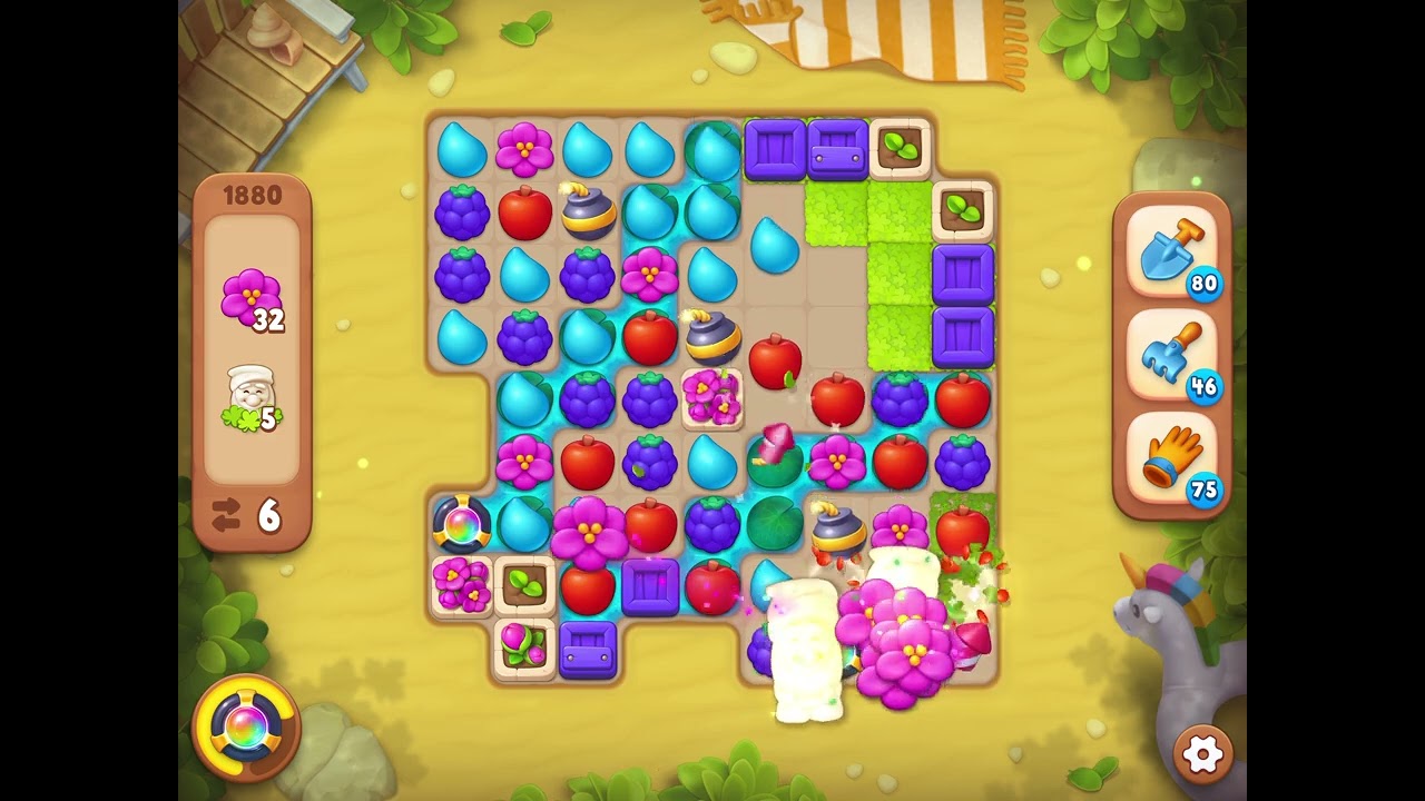 Gardenscapes Level 01880