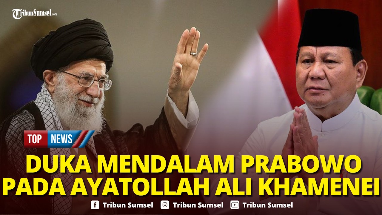 🔴Kejutan, Prabowo Simpati Wafatnya Ayatullah Ali Khamenei yang Dibombardir AS-Israel : Kirim Surat