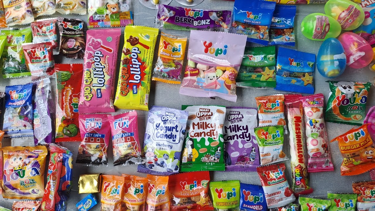 Hunting Yupi Gummy Coklat Permen dan Jajanan Seru Lainnya