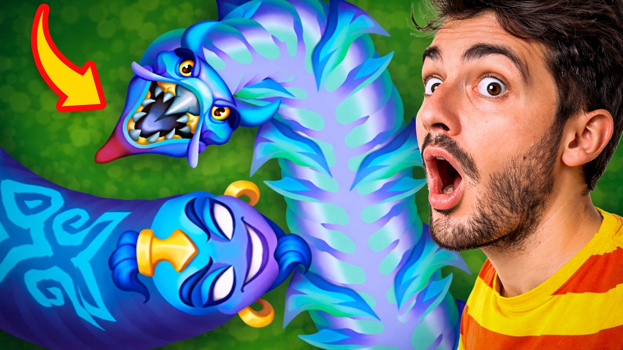 Giant Snake vs Monster Snake 😱 Who Wins? | Snake Game Gameplay | Zone Dominators