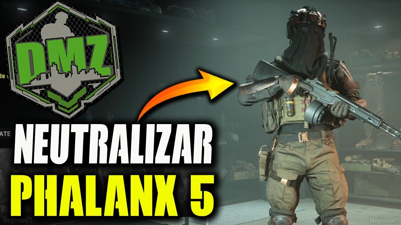 SKIN GRATIS❗ *NEUTRALIZAR* MISION FINAL PHALANX NIVEL 5【DMZ】 | TEMPORADA 4 | WARZONE