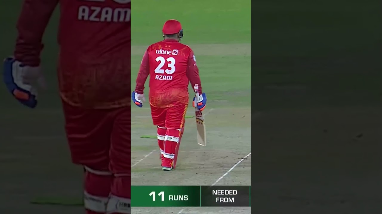 Straight Down The Ground #HBLPSL8 #SabSitarayHumaray #IUvQG #Shorts #SportsCentral MI2A