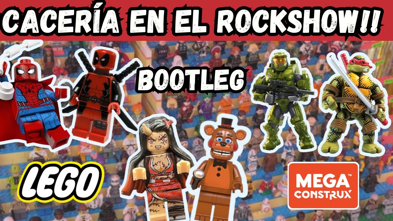 Vamos de compras al  ROCKSHOW !! / Minifigs