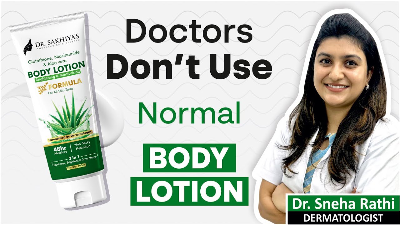 Best Body Lotion for Hydration & Glow | Aloe Vera, Niacinamide, Glutathione Benefits