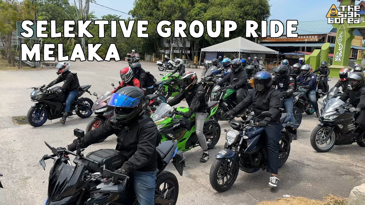 Selektive Ride | More than 100 bikes riding to Melaka | #bikelife