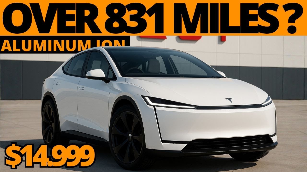 Новая Tesla Model 2 Senior Edition 2026 года с алюминиево-ионным двигателем: 14 999 долларов США,...