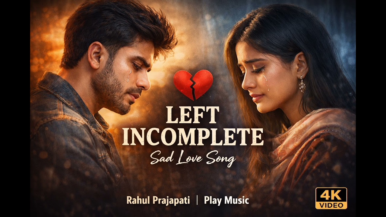 Left Incomplete – Emotional Sad Love Song | Broken Heart Song