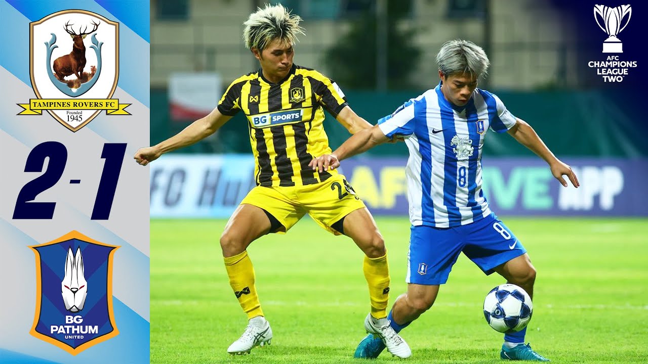 Tampines Rovers 🇸🇬 vs BG Pathum United 🇹🇭 | Highlights | AFC Champions League Two™