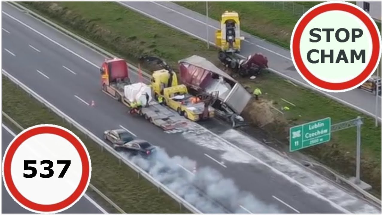 Stop Cham #537 - Niebezpieczne i chamskie sytuacje na drogach