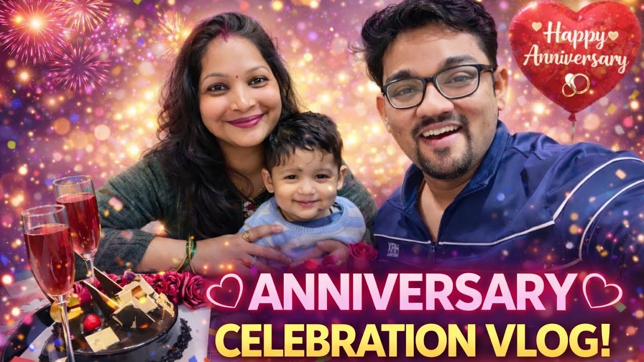 5th Anniversary Celebration 🙌 Cake, Red Wine and Us ❤️🧿😍 #familyvlog #love 