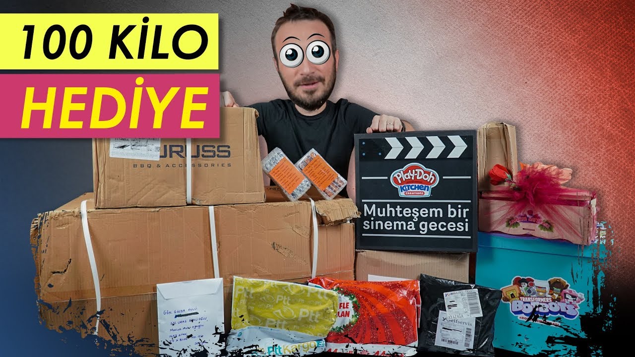 100 KİLOLUK KUTU AÇILIMI | MARKALARDAN GELENLER