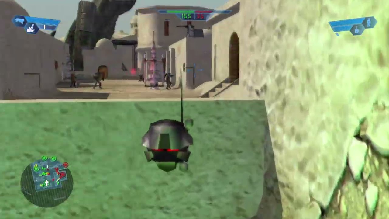 Star Wars Battlefront 2004: Instant Action Tatooine Rebels Gameplay