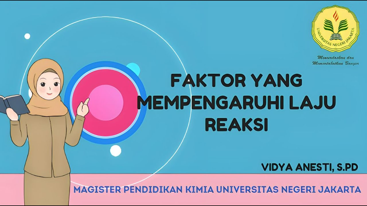 VIDEO PEMBELAJARAN - FAKTOR YANG MEMPENGARUHI LAJU REAKSI