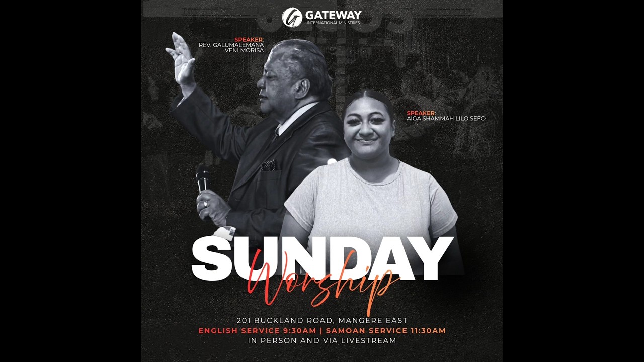 GATEWAY AOG SUNDAY  SERVICE