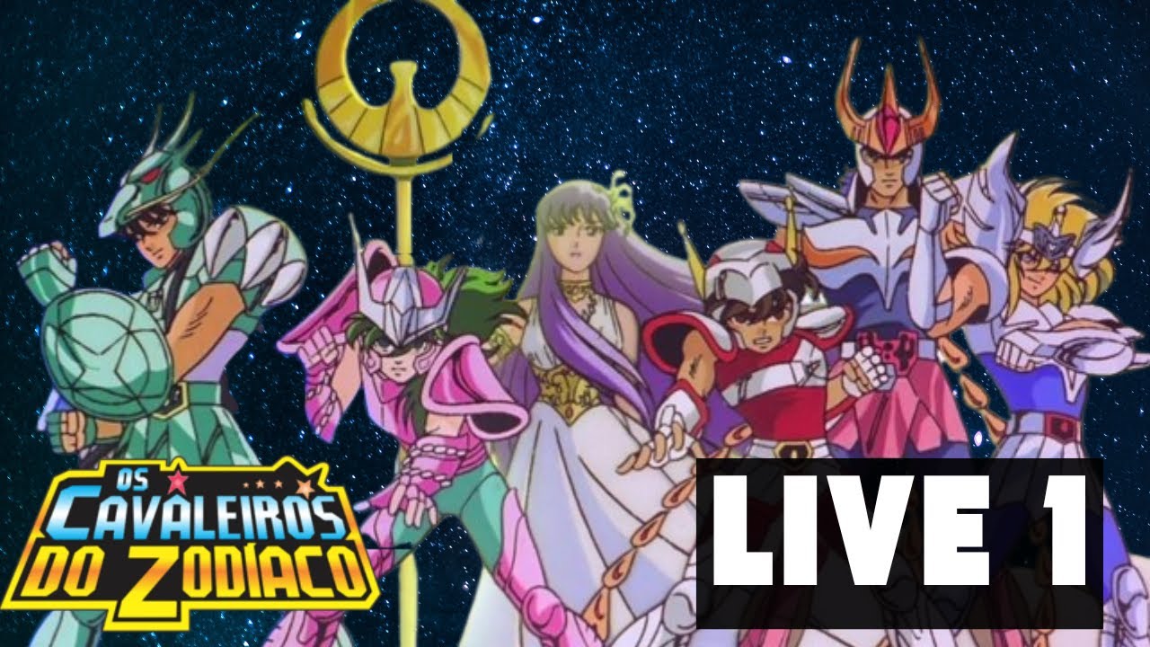 ✨ Cavaleiros do Zodíaco: 31 Anos de História, Erros de Dublagem e Homenagens AO VIVO! ✨