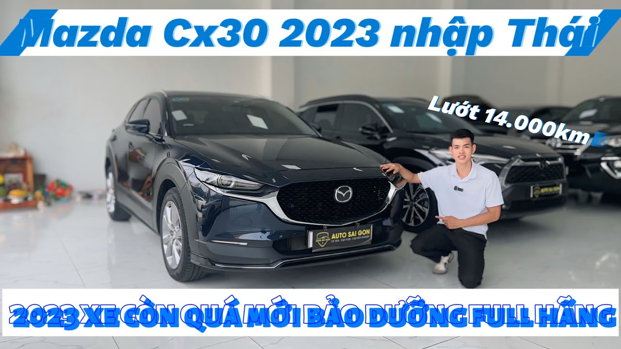 Maxda Cx30 2023 nhập Thái lướt 14.000km | 2023 xe còn quá mới full lịch sử bảo đương hãng #mazda