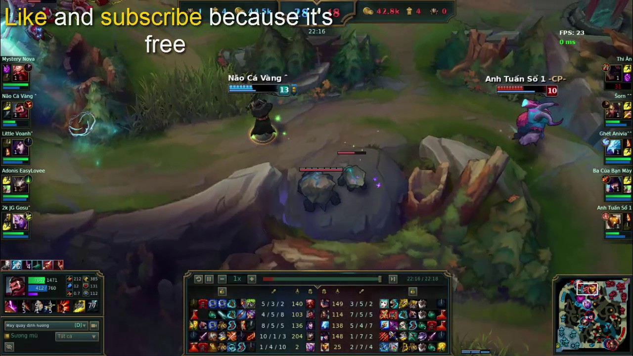 Kog'maw Defeats Caitlyn In The Main House - Lol Super Classics