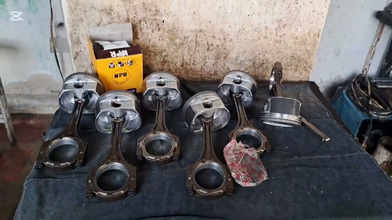 Armado 3/4 motor toyota 1GR 4Runner.