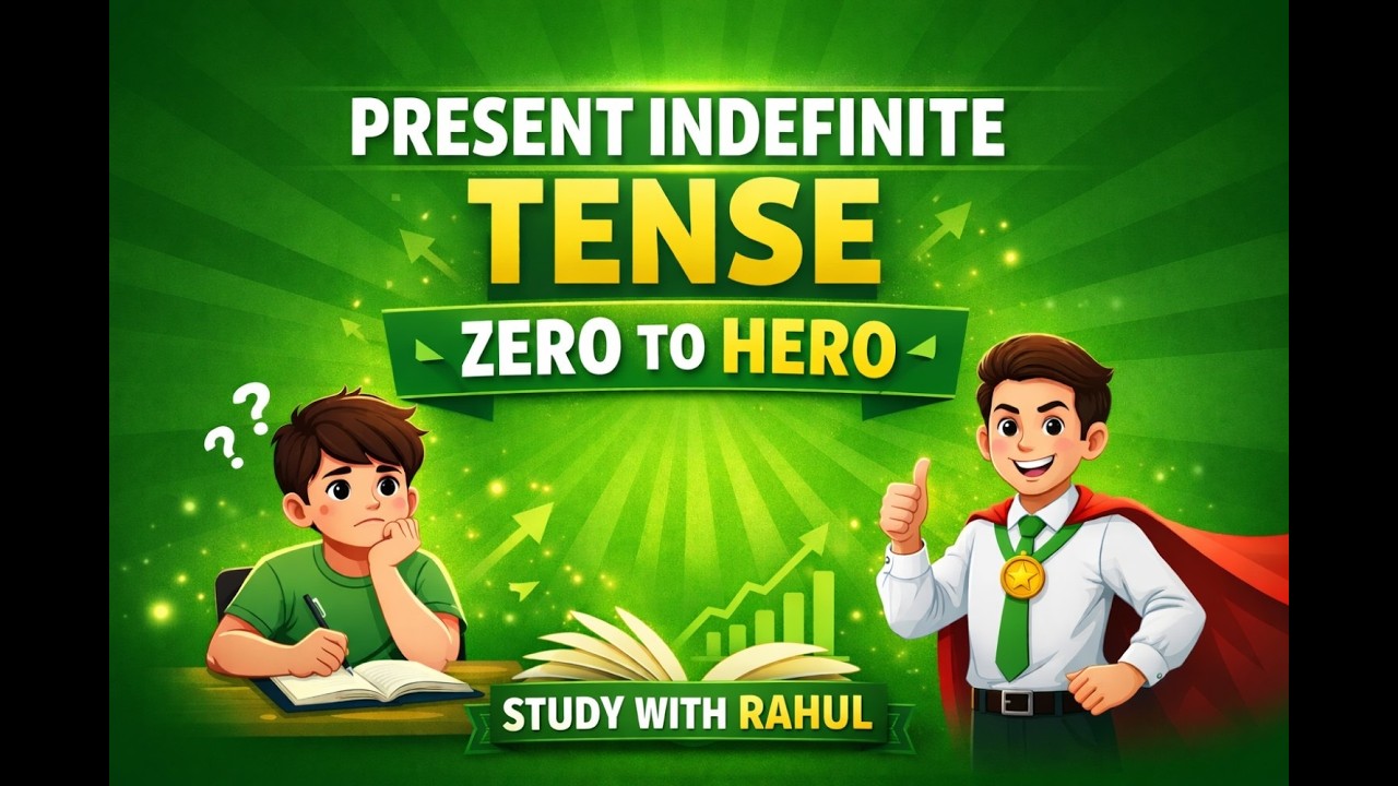 present indefinite tense   #ldc #bank #ssc #6to10th class