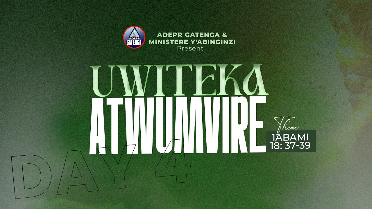 🔴UWITEKA ATWUMVIRE CONCERT DAY 4 Le26/2/2026 @ADEPR-GATENGA