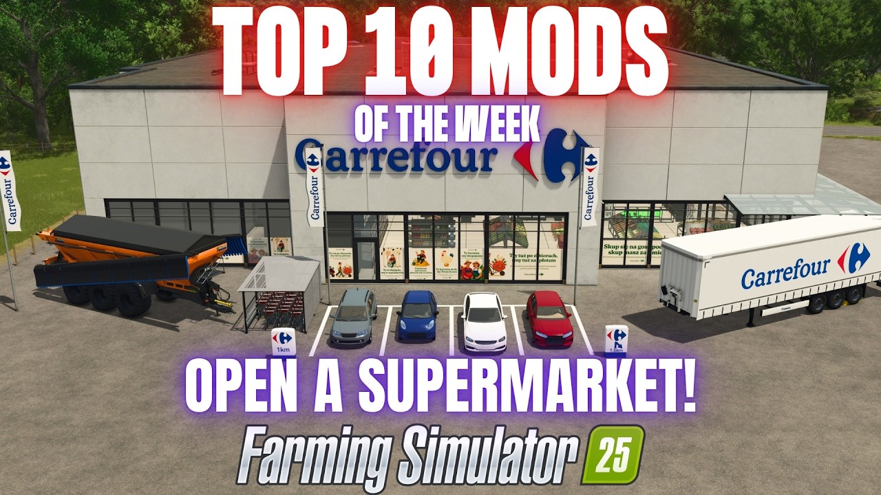 TOP 10 MODS OF THE WEEK - Farming Simulator 25