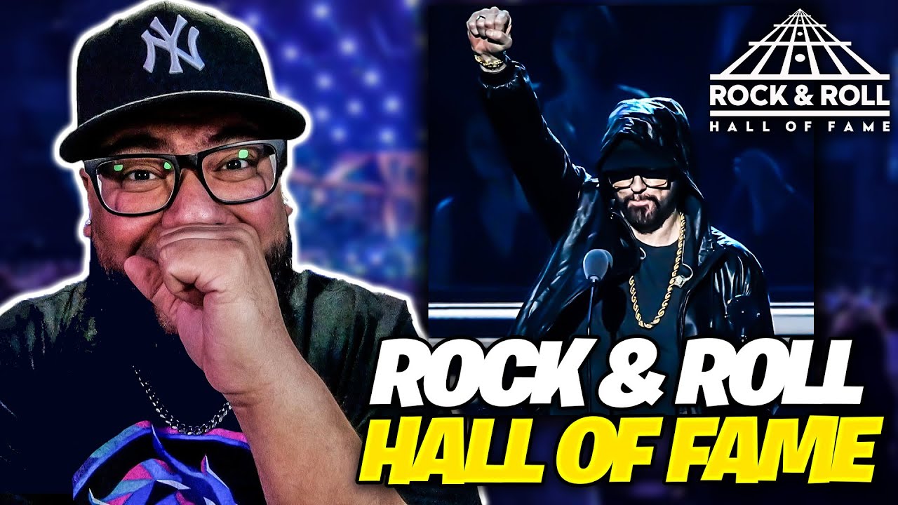 EMINEM MADE THE ROCK & ROLL HALL OF FAME!