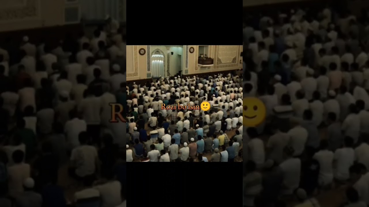 Taroveh namozini 8 rakat oʻqib chiqib ketegonlar eshiting !